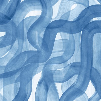 Brewster Wallcovering Waves Blue Wall Mural Blues