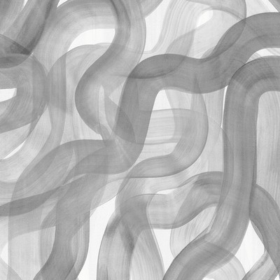 Brewster Wallcovering Waves Grey Wall Mural Greys