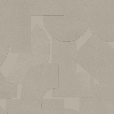 Brewster Wallcovering Taupe Bas Shapes Peel & Stick Wallpaper Neutrals