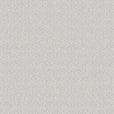 Brewster Wallcovering Pisces Purple Faux Fishscale Texture Wallpaper Silver