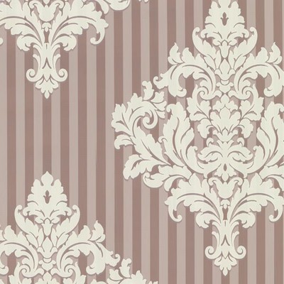 Warner Rowan Rose Damask Stripe Rose