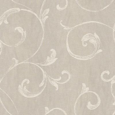 Brewster Wallcovering Gibby Charcoal Leafy Scroll Wallpaper Neutral