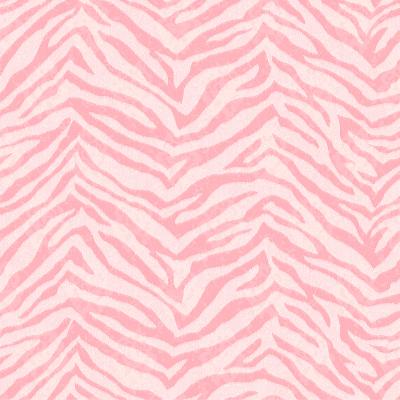 Brewster Wallcovering Mia Pink Faux Zebra Stripes Wallpaper Red