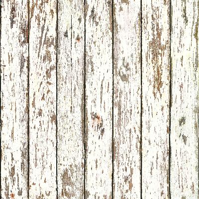 Brewster Wallcovering White Weathered Wood White