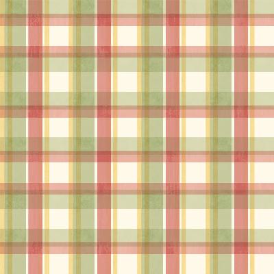 Brewster Wallcovering Off-White Sunny Plaid Off-White