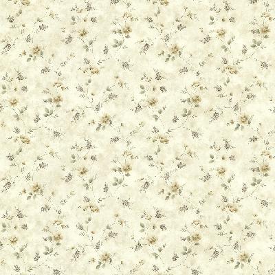 Brewster Wallcovering Piper Flax Springtime Bloom Trail Flax