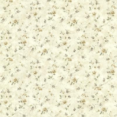 Brewster Wallcovering Piper Flax Springtime Bloom Trail Flax