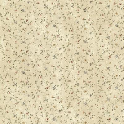Brewster Wallcovering Shelby Rose Calico Floral Rose