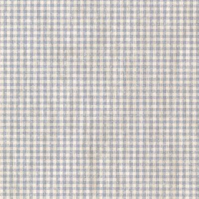 Brewster Wallcovering Greer Blue Gingham Check Blue