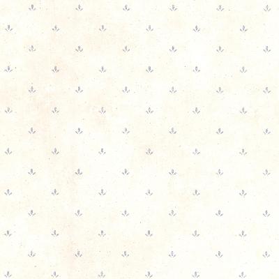 Brewster Wallcovering Josie Blue Paw Print Texture Blue