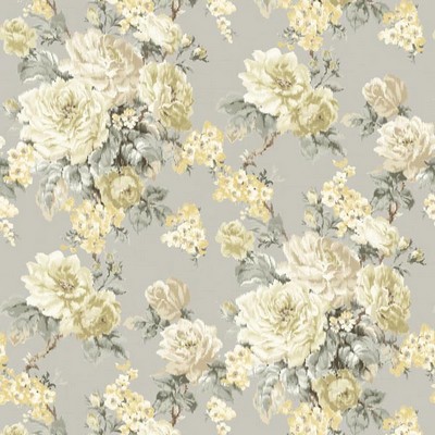 Fairwinds Studio Laycie Grey Ikat Floral Grey