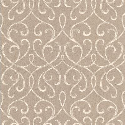 Brewster Wallcovering Alouette Taupe Mod Swirl Taupe
