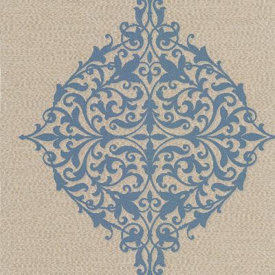 Brewster Wallcovering Pastiche Blue Classical Motif Blue
