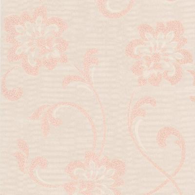 Brewster Wallcovering Sharon Pearl Jacobean Floral Pearl