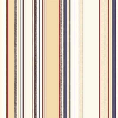 Brewster Wallcovering Lookout Navy Stripe Navy