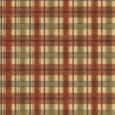 Brewster Wallcovering Cherry Wooden Plaid Cherry