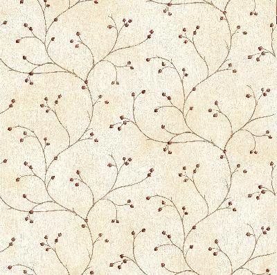 Brewster Wallcovering Taupe Rosehip Trail Taupe