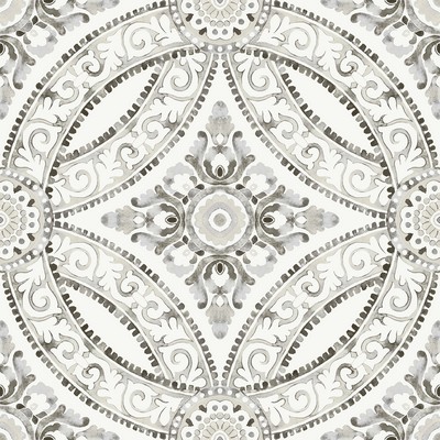 Brewster Wallcovering Oasis Peel & Stick Floor Tiles Greys