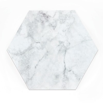 Brewster Wallcovering Milena Peel & Stick Hexagon Floor Tiles  Greys