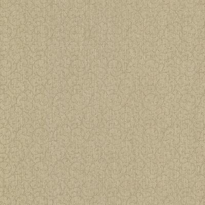 Brewster Wallcovering Flo Olive Embroidered Scroll Texture Olive