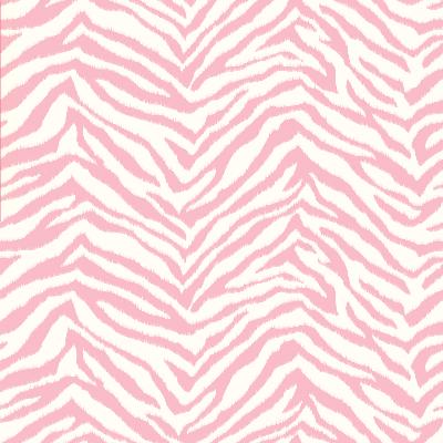 Brewster Wallcovering Alice Rose Faux Zebra Stripes Wallpaper Cherry