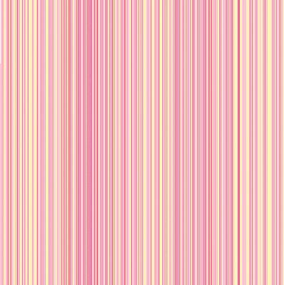 Brewster Wallcovering Taffy Pink Candy Stripe Wallpaper Red