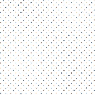 Brewster Wallcovering Lilli Brown Happy Dots Brown
