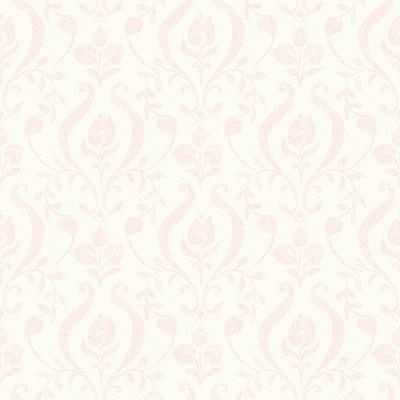Brewster Wallcovering Eloise Light Pink Damask Light Pink