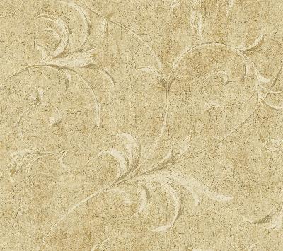 Brewster Wallcovering Neutrals Ogee Acanthus Scroll Neutral