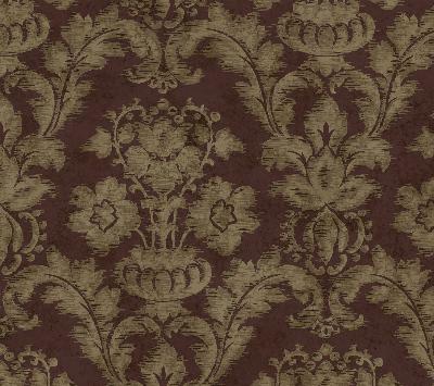 Brewster Wallcovering Cherry Fusion Damask Cherry
