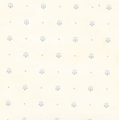 Brewster Wallcovering Polka Cream Pinecone Ditzy Toss Wallpaper White