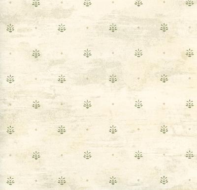 Brewster Wallcovering Polka Off White Pinecone Ditzy Toss Wallpaper Off-White