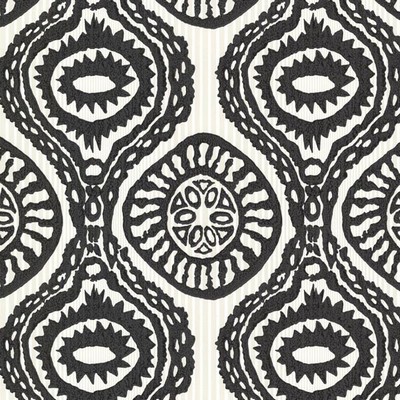 Warner Marrakech Black Medallion Stripe Black