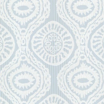 Warner Marrakech Blue Medallion Stripe Blue