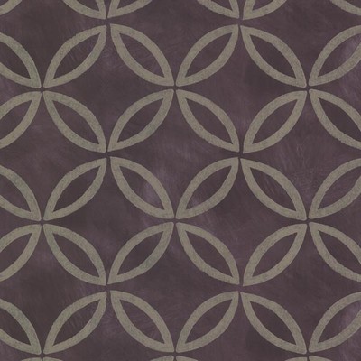 Warner Cloverleaf Purple Geometric Purple