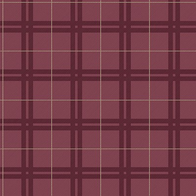 Brewster Wallcovering Hilary Red Plaid Wallpaper Red