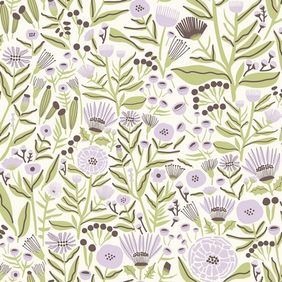 Brewster Wallcovering Lilac Marigold Forest Peel & Stick Wallpaper Purples