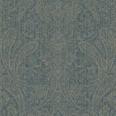 Brewster Wallcovering Ludlow Blue Paisley Blue