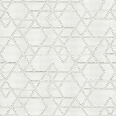 Brewster Wallcovering Montego Off-White Geometric Wallpaper Off-White