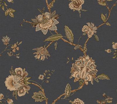 Brewster Wallcovering Blue Monaco Trail Blue