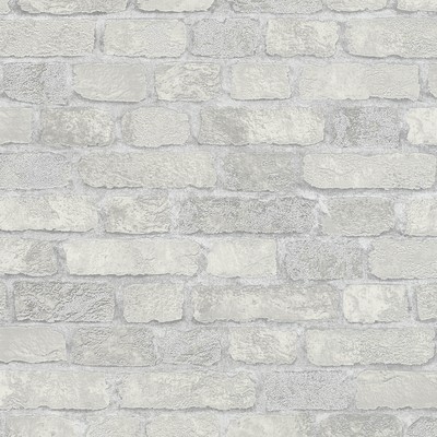 Brewster Wallcovering Granulat Off-White Stone Wallpaper Off-White