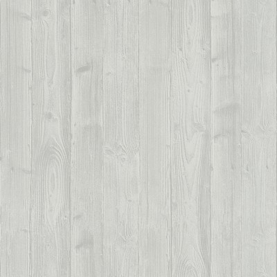 Brewster Wallcovering Talbot Light Grey Wood Wallpaper Light Grey