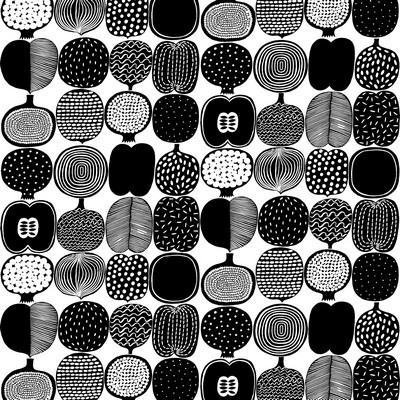 Brewster Wallcovering Black and White Kompotti Peel & Stick Wallpaper Blacks