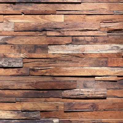 Brewster Wallcovering Wooden Wall Wall Mural Browns