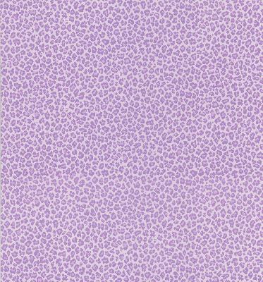 Brewster Wallcovering Bambam Purple Animal Print Purple