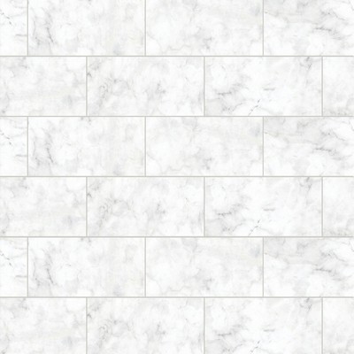 Brewster Wallcovering Metro Carrara Peel & Stick Wallpaper Whites & Off-Whites