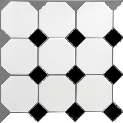Brewster Wallcovering Tetra Peel & Stick Backsplash Tiles Whites & Off-Whites