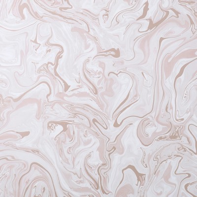 Brewster Wallcovering Blush Marble Swirl Peel & Stick Wallpaper Pinks