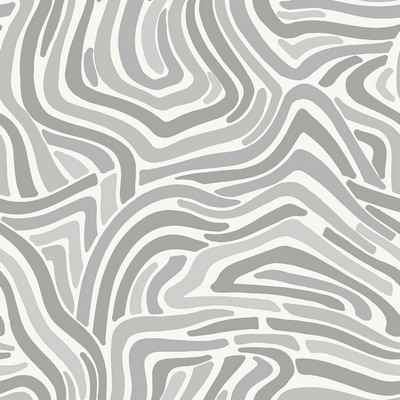 Brewster Wallcovering Grey Spirited Peel & Stick Wallpaper Greys