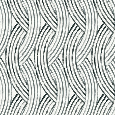 Brewster Wallcovering Charcoal Meraki Peel & Stick Wallpaper Greys